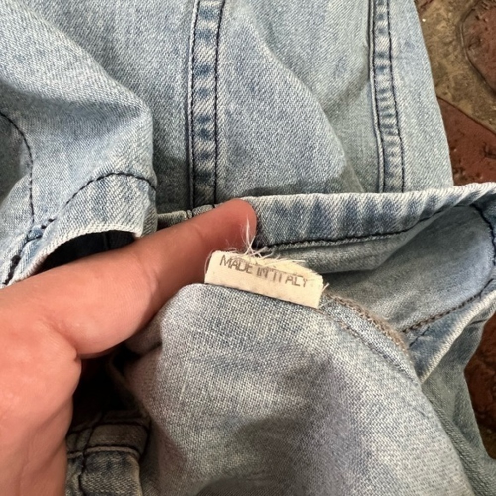 Vintage Diesel Basic Science Button Front Closure… - image 4